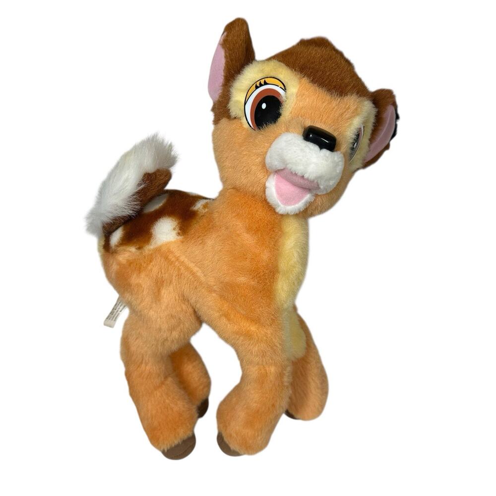 Mattel Walt Disney Vintage 1992 Bambi Deer 15" Plush Soft Toy Stuffed‎ Animal